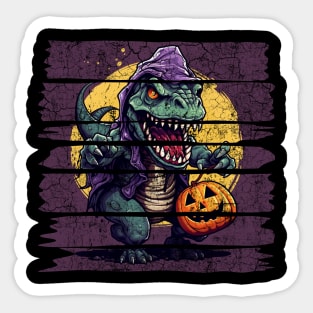 Trick or Treat Rex - Halloween Sticker